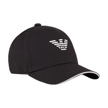 EMPORIO ARMANI Armani Unisex Couple Cotton Dome Velcro Baseball Cap Official