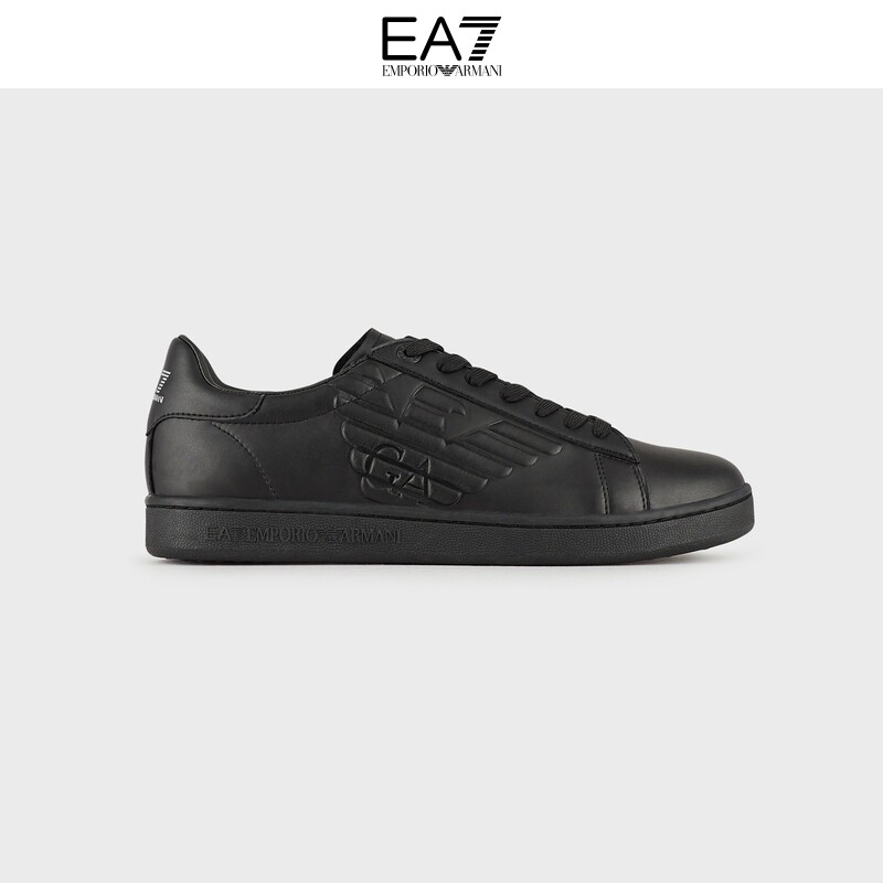 EMPORIO ARMANI Armani EA7 embossed LOGO breathable casual sports shoes for men and women