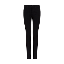 EMPORIO ARMANI Armani Womens Pure Cotton Super Tight Pencil Pants Mid-Rise Slightly Elastic Nine-Point Jeans