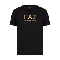 EMPORIO ARMANI Armani EA7 2024 summer new mens cotton short-sleeved fitness training T-shirt