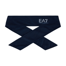 EMPORIO ARMANI Armani EA7 Logo stretch printed tennis headband for men and women