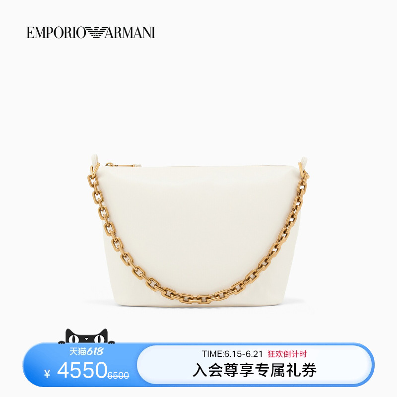 Emporio Armani/Armani Women's Runway Style Medium-Sized Adjustable Casual Commuting Shoulder Bag Emporio Armani/Armani Women's Runway Style Medium-Sized Adjustable Casual Commuting Shoulder Bag