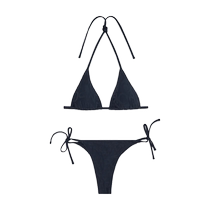 EMPORIO ARMANI Armani 2024 summer new womens elastic three-point string bikini