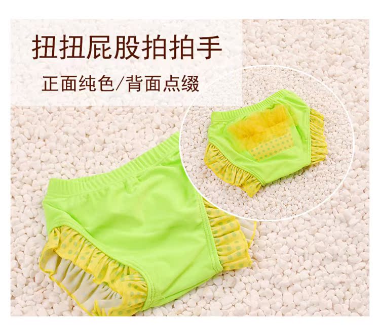 Quần bơi cho bé sơ sinh nữ đồ bơi bé gái Cô bé dễ thương Đồ bơi bé gái nhỏ 0-3 tuổi Quần bơi bằng ren đồ bơi cho be gái 13 tuổi