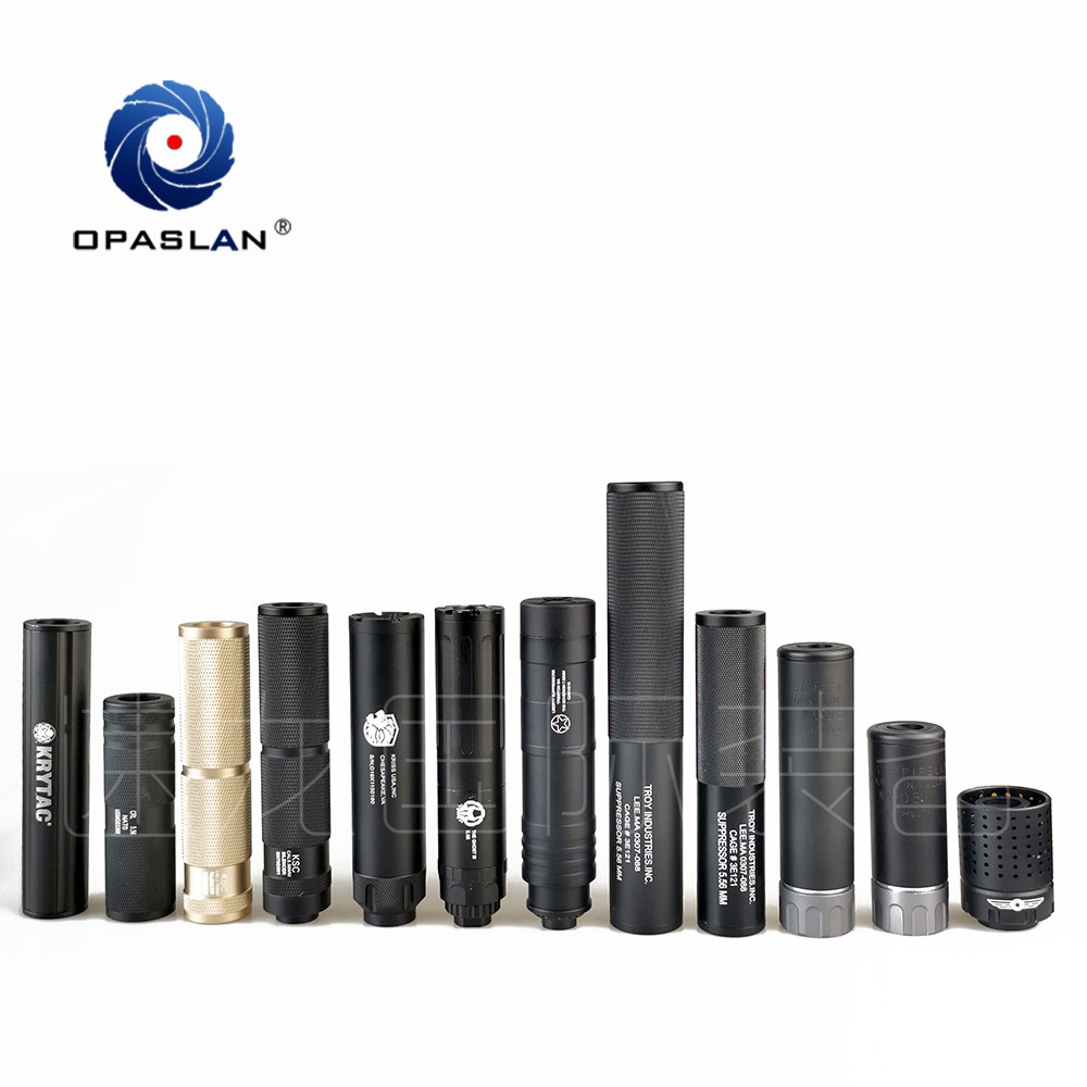 NERF14 backtooth SOCOM silencing KSC Troy Precision percussion SLR Division Jun MK18 Metal silencing accessories