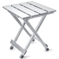 Wangou Lai aluminum alloy outdoor folding stool portable fishing stool beach folding stool train small Maza