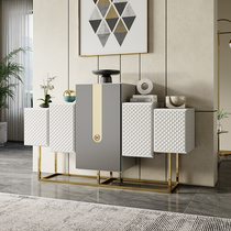 Willy-style minimalist Minimalist Closing Cabinet Light Lavish Door Hall Entrance decorated cabinet In door containing cabinet Modern Living room Storage partition cabinet