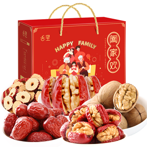 【舌里旗舰店】阖家欢年货礼盒1288g/箱
