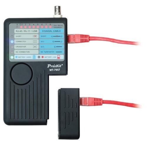 Taiwan Baogong 4-in-1 Network Cable Tester USB Bnc Network Cable Telephone Line Tester Mt-7057N Taiwan Baogong 4-in-1 Network Cable Tester USB Bnc Network Cable Telephone Line Tester Mt-7057N