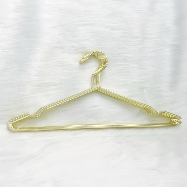 ins light luxury gold clothes hanger high-end home clothes hanger clothes hanger clothes hanger wardrobe clothes store clothes rack rack ແຫ້ງ