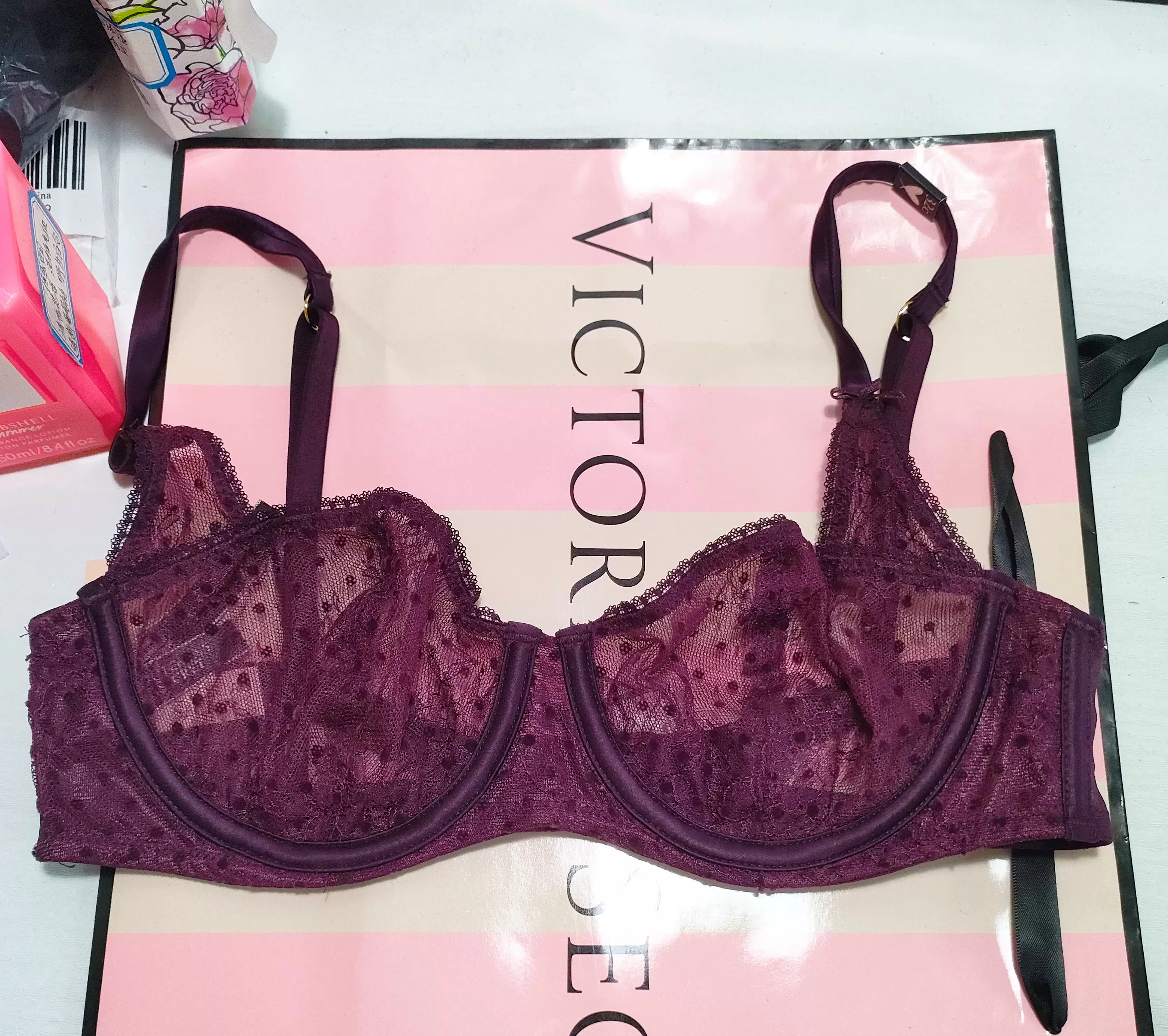 3 Victoria's Secret 32C/70C ультратонкая стальная деталь бюстгальтера