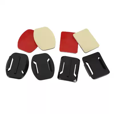 Gopro accessories Gopro Hero 3 2 1 suitable for flat arc safety helmet base 4 4 pieces 3m stickers