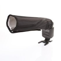 SLR camera external flash beam light tube condenser hot shoe top light control light soft beam mask reflector