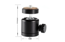 High quality mini spherical gimbal LED light bracket Ball type small gimbal SLR camera bracket