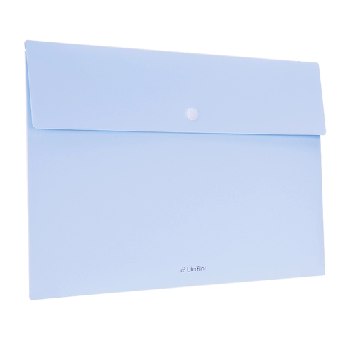 [LESU] Delixin Buckle Bag Color A4 File File File Bag Студенческие тестовые документы для организации Office