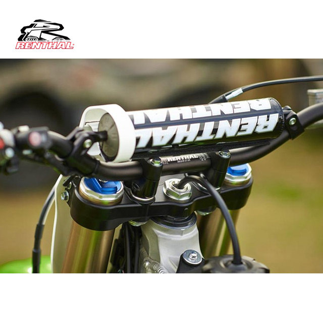British Renthal Off-Road Motorcycle Handlebars 7/8 Modified Aluminum Alloy Handlebars 22 Non-Reducing Handlebars for Racing