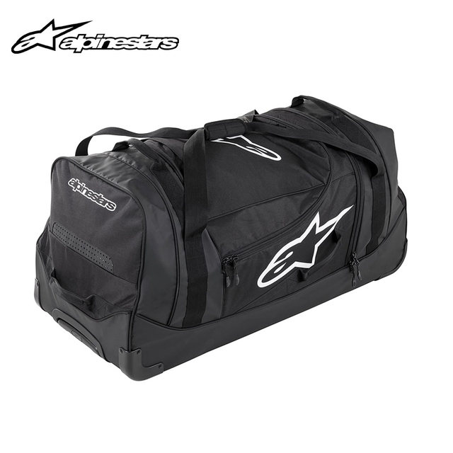 Italian A-Star Alpinestars Motorcycle Equipment Bag, Off-Road Protective Gear Bag, Ski Downhill Mx Multi-Handlebar Case