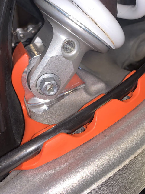 Portuguese Polisport Off-Road Motorcycle Rear Shock Absorber Protection Rear Brake Hose Clip Suitable for Ktm