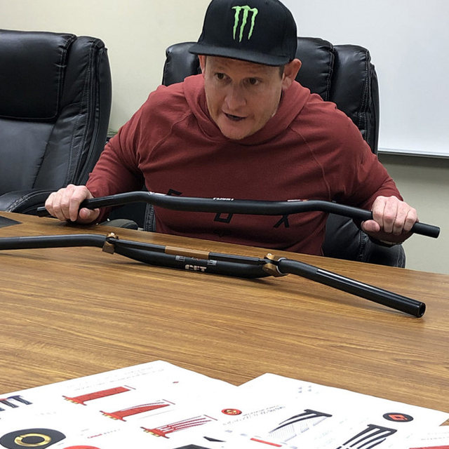 American Odi Off-Road Motorcycle Handlebar Reducer, Aluminum Alloy High-Strength 28.6 Handlebar, Thickened Modified Handlebar