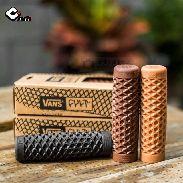 American-Made Odi Handlebar Grips Vans Collaboration Retro Motorcycle Harley Latte Modified Handlebar Rubber Grips Motorcycle Accessories