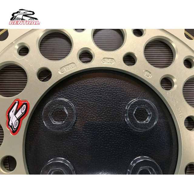 Britishrenthal Motorcycle Rear Crankset Lightweight Aluminum Alloy Track Competitive Crankset Rear Sprocket 7075 Wear-Resistant