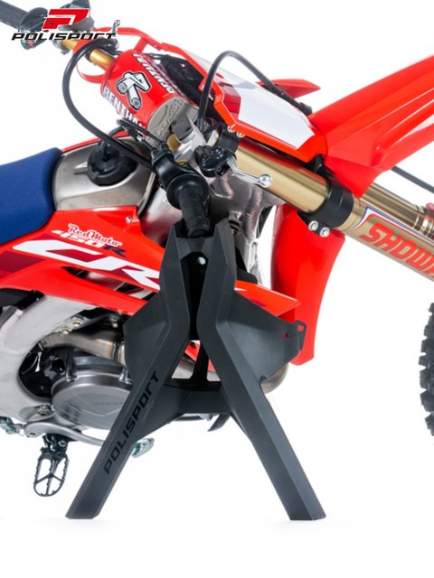 Portuguese Polisport Off-Road Motorcycle Side Stand Shock Absorber Bracket Triangular Stand Shock Absorber Support