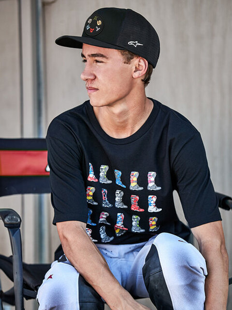 2024 Italian Alpinestars Motorcycle Baseball Cap Sports Casual Embroidered Hat