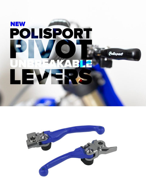 Portugalpolisport Off-Road Motorcycle Anti-Fall Clutch Brake Handle Foldableable Bendable Set