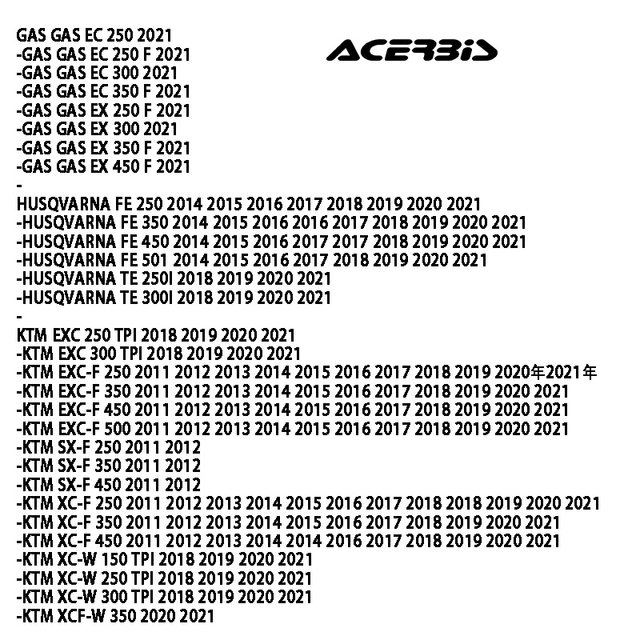 Italian Acerbis Off-Road Motorcycle Gasoline Filter Fuel Tank Filter Cleaner Anti-Dust Filter