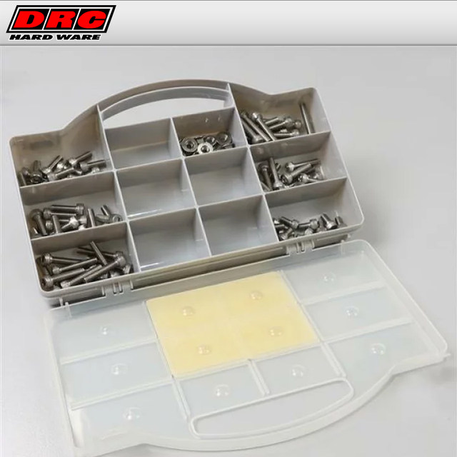 Japanese Drc Motorcycle Screw Pack M6 Large 10/15/20/25/30/35mm Length Repair Parts Screw Box