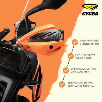American Cycra Motorcycle Handguards Are Suitable for Honda, Bmw, Ktm Adv Anti-Fall Handlebar Guards, Aluminum Alloy