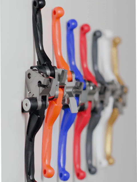 Portugalpolisport Off-Road Motorcycle Anti-Fall Clutch Brake Handle Foldableable Bendable Set