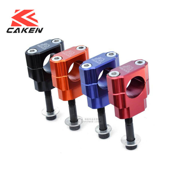 Caken Off-Road Modification Parts 28mm Motorcycle Handlebar Clamp Block Handlebar Clamp Fastener Seat