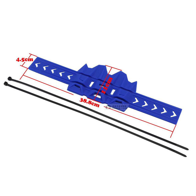 Caken Off-Road Motorcycle Exhaust Pipe Anti-Fall Ring Protective Rubber Wave Speeder Exhaust Anti-Fall Protection Ring