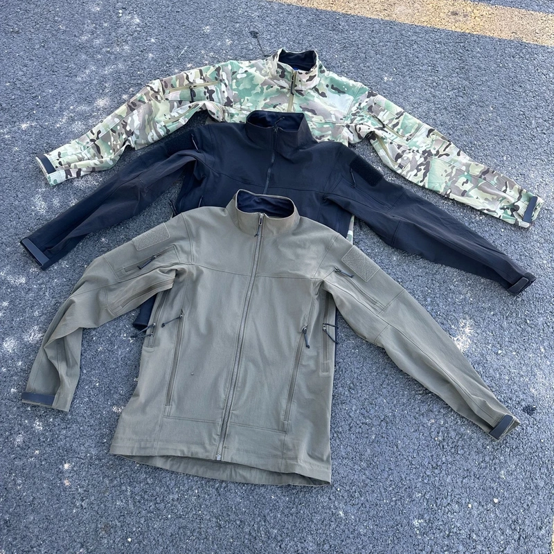 Ar2 Generation Military Bird Ranger Combat Full Orange Leather Tactical Jacket Soft Shell Spring and Summer Three-Proof Outdoor Jacket