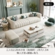 Nordic Light Luxury Model Room Furniture Whole House Phòng khách Bàn cà phê Bàn TV Tủ ghế Sofa Bộ kết hợp - Bộ đồ nội thất