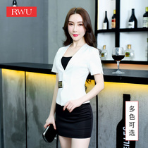 Reflexology technician work clothes 2021 new female sexy club bath massage sauna work clothes ktv princess dress summer