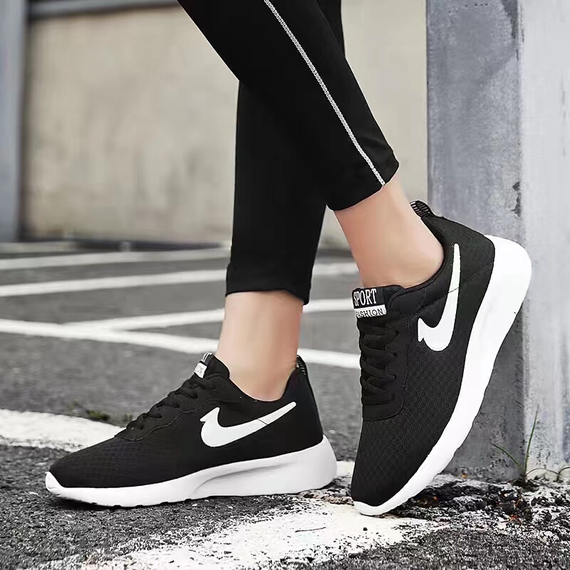 Jump Rope Sneakers for Women, Gym Shock-Absorbing Lightweight Soft-Soled Shoes for Students, Running Shoes for High School Entrance Exams, Square Dance Shoes for Moms