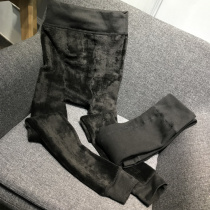 Four sides high elastic stranded tail single 21 autumn winter new men plus suede thickened warm beating underpants male tide