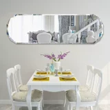 Простое зеркало полное зеркальное зеркало Стена -Связанная с зеркалом без зеркала.