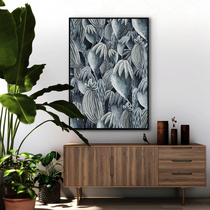 CoolerColour Nordic contracted illustrator works small forest decoration painting posters
