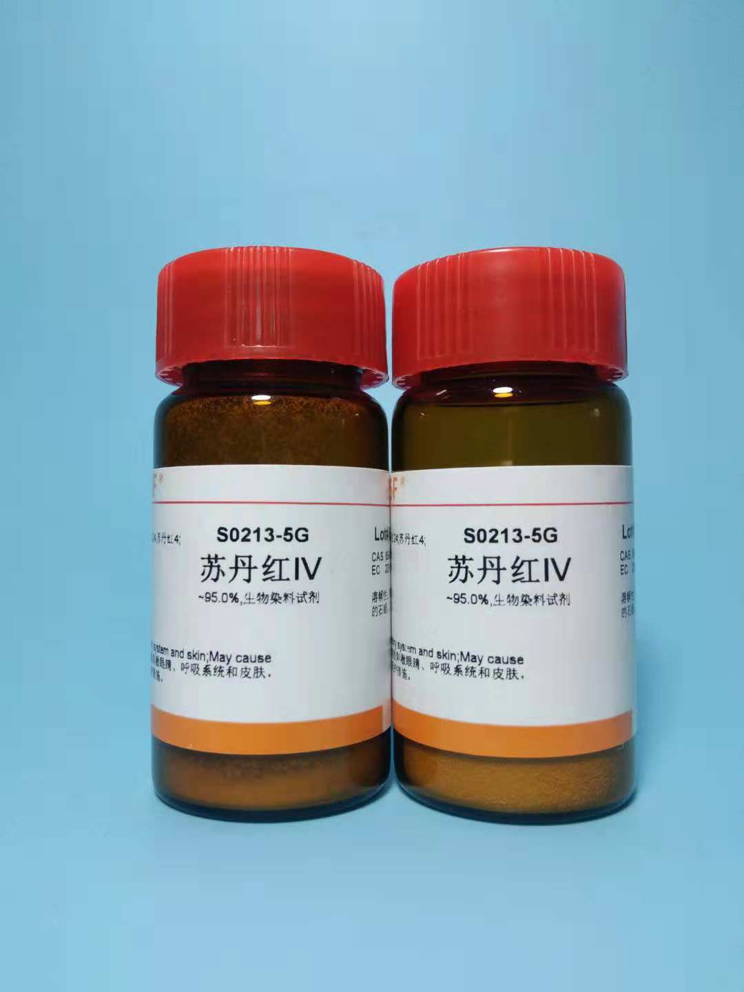 实验试剂/苏丹红Ⅳ/苏丹红4/苏丹红四号/AR指示剂 85-83-6&le;95%