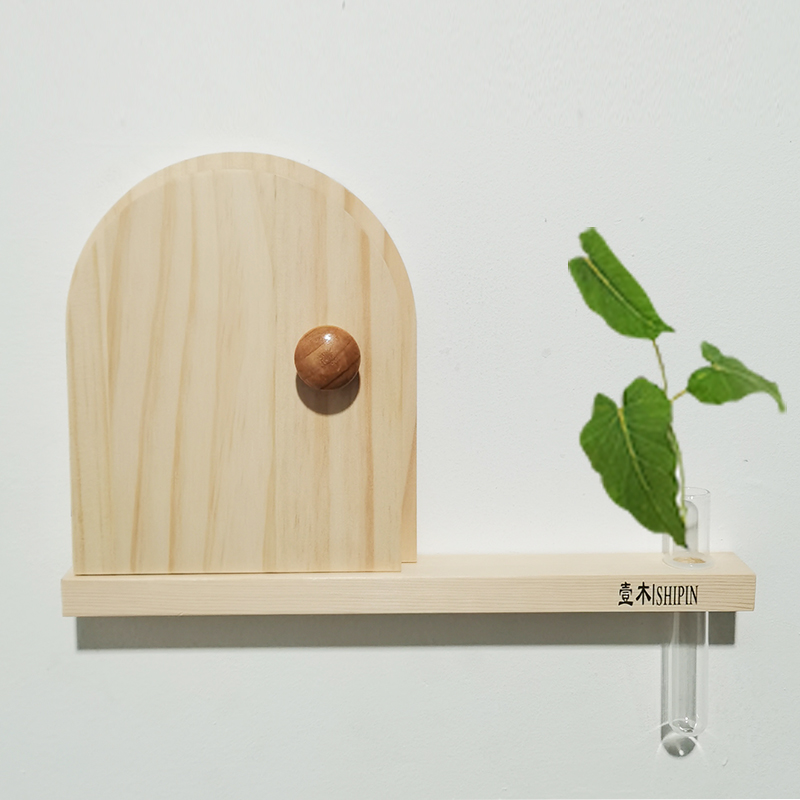 Solid Wood Switch Patch Wall Sticker Protective Sleeve Living-room Decorative Frame Creative Socket Panel Shelter Nordic Switch Trim Cover