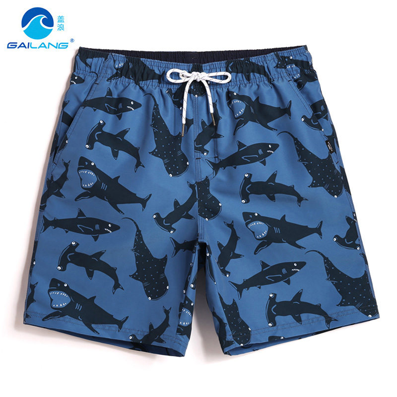 Gina Beach Pants Men's Speed Dry Loose Casual Fashion Holiday 50% Thin Shorts Spa Swimming Flat Corner Swimsuit Tide