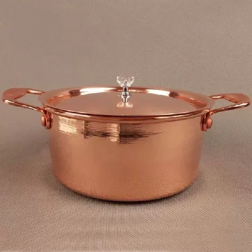 Pure Copper Small Hot Hot Pot для индукционной плиты одного человека