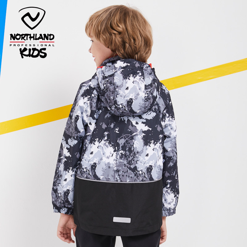 Northland 诺诗兰 秋冬三合一户外可拆卸 中大男童冲锋衣 天猫优惠券折后￥299包邮（￥439-140）120-170码2色可选