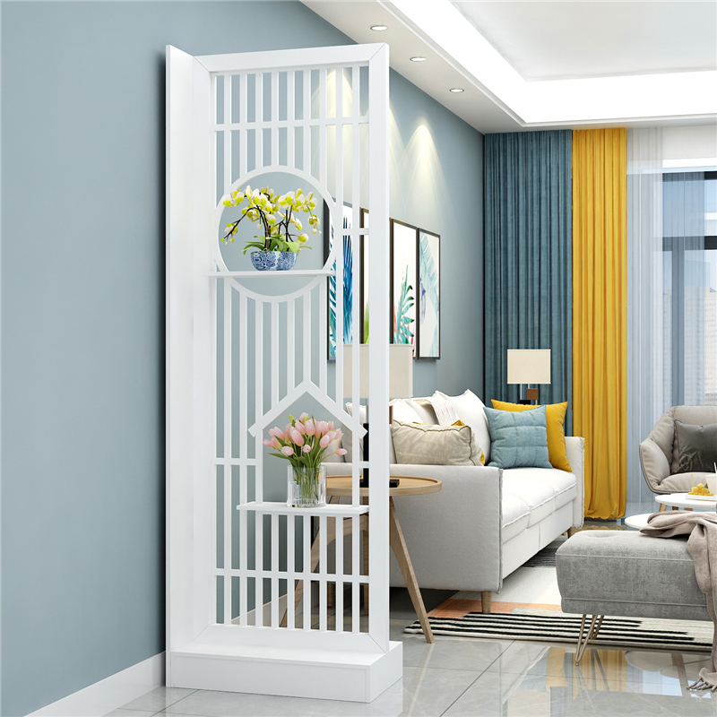 Simple modern fashion screen creative partition decoration cabinet simple living room room double-sided mobile foyer porch cabinet