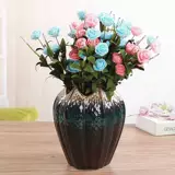 Лили ваза внутреннее украшение керамическое цветочное расположение окрашены в свежи