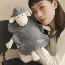 Warm baby rechargeable plush cute student Cartoon Electric warm treasure lamb hand warm treasure cute explosion-proof small hot water bag