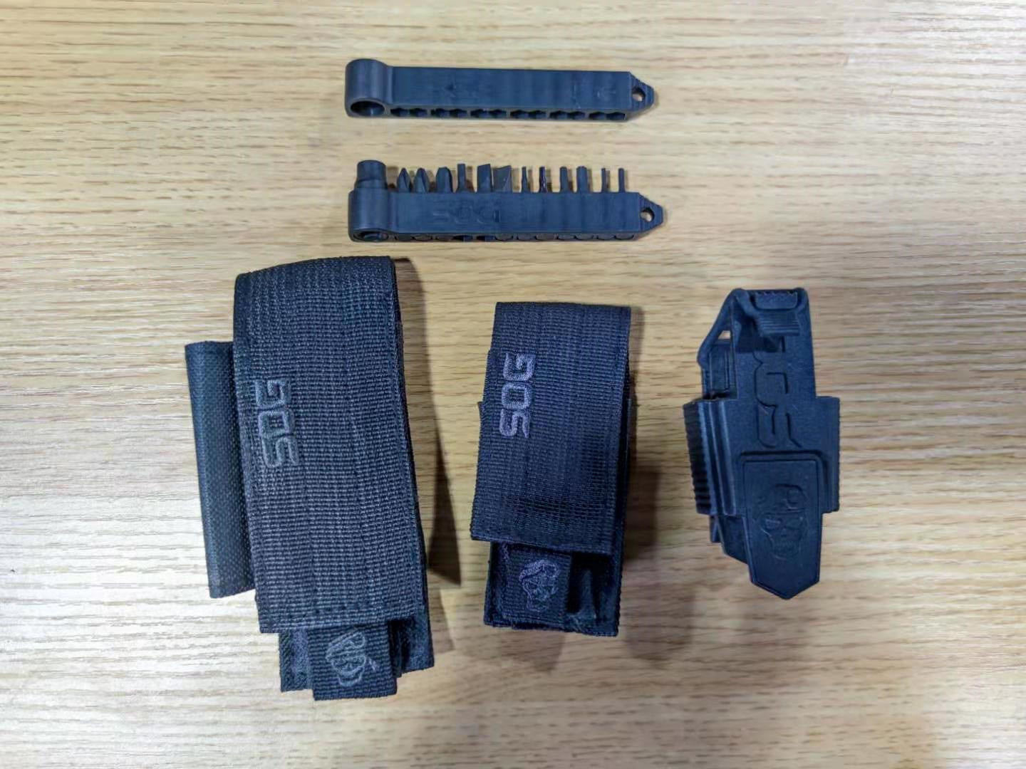 SOG SOG batch head assembly screwdriver set accessories expansion batch head nylon sleeve Oxford bag K sheath plastic sleeve